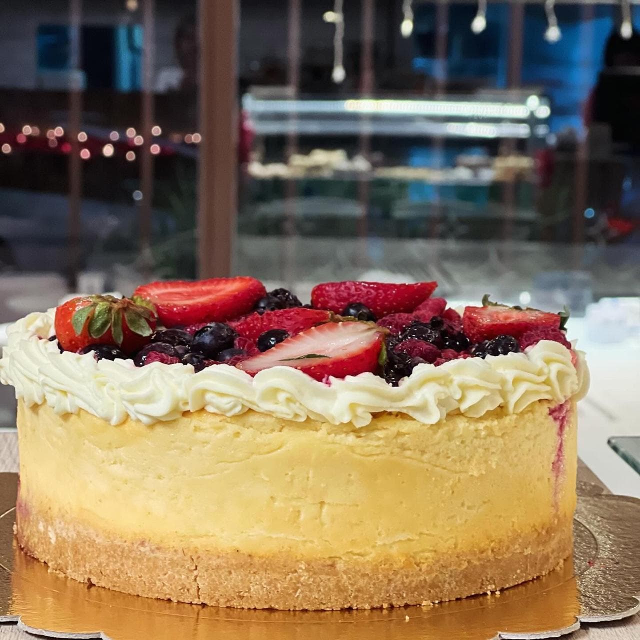 Cheesecake de frutos rojos