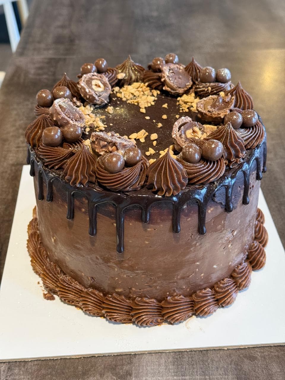 Torta de chocolate & Ferrero