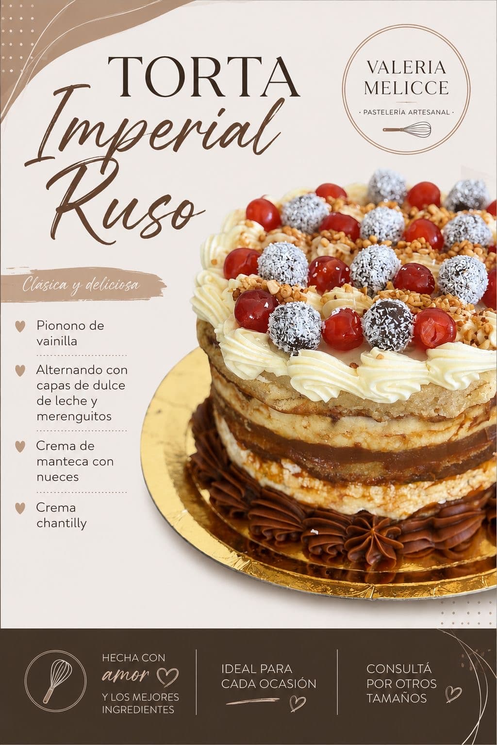 Torta Imperial Ruso
